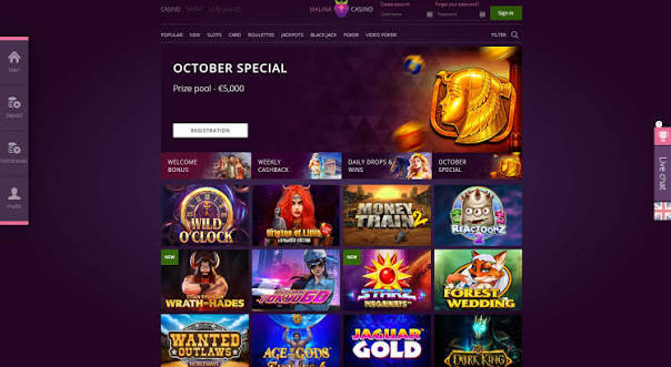 Reseña del Casino Online Malina | ¡Lo que descubrimos! (Actualizado)